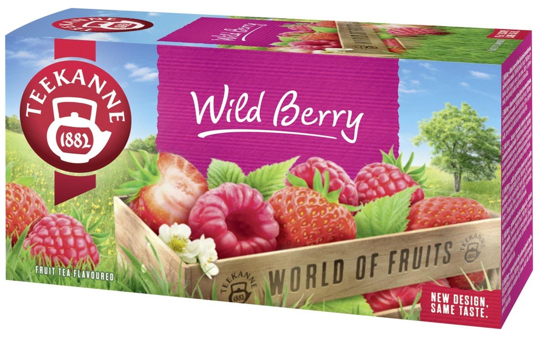 Čaj Teekanne Wild Berry, 20 x 2 g