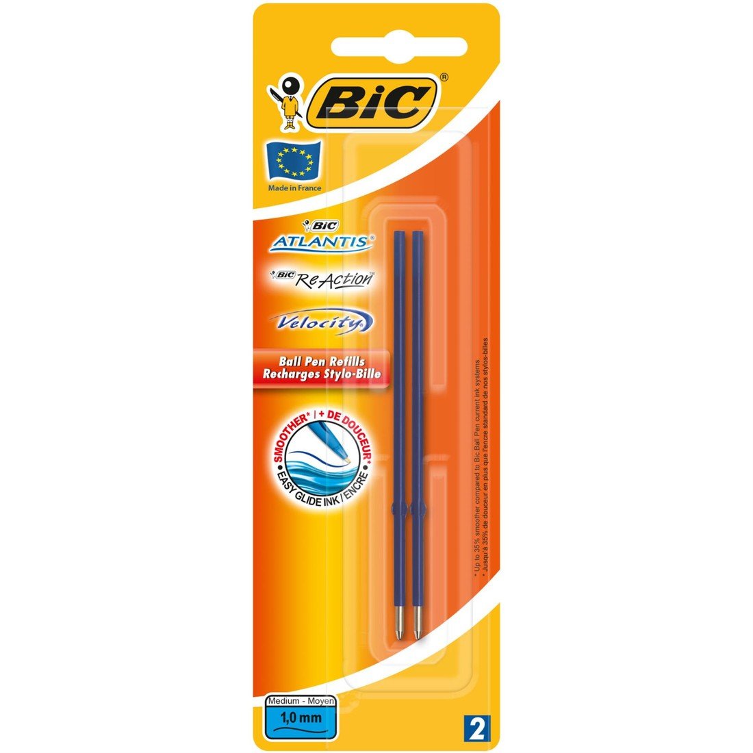 Náplň pro pero Bic Atlantis, Bic For Her, modrá