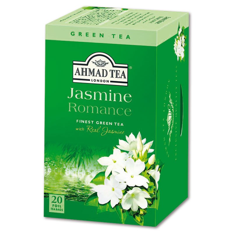 Zelený čaj Ahmad s jasmínem, 20x 2 g