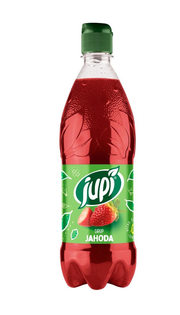 Sirup Jupí - Jahoda, 0,7 l