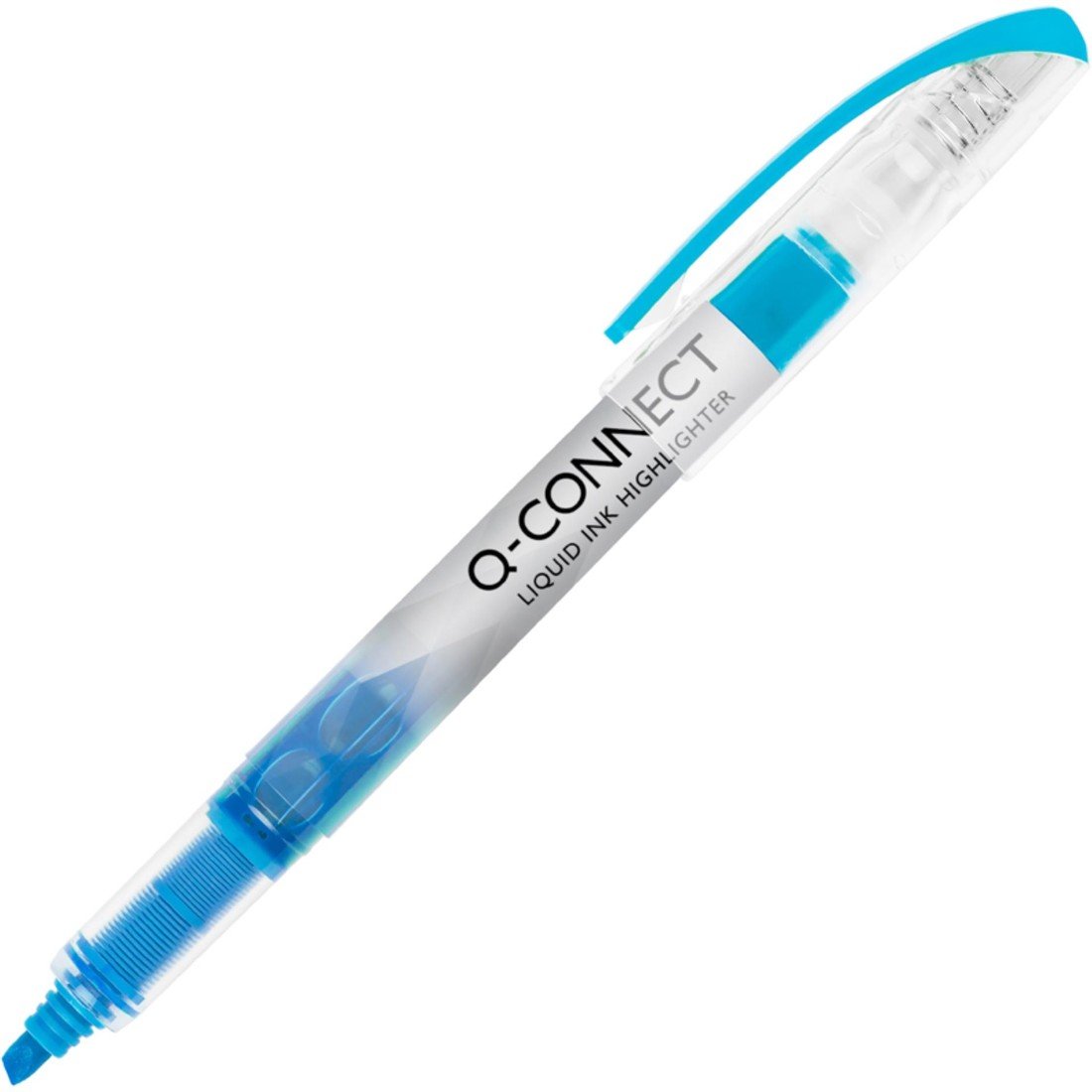 Zvýrazňovač Q-Connect Highlighter, modrý