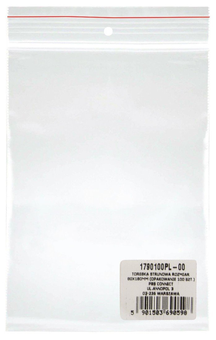 Rychlouzavíratelné sáčky Donau - 8 x 18 cm, 100 ks