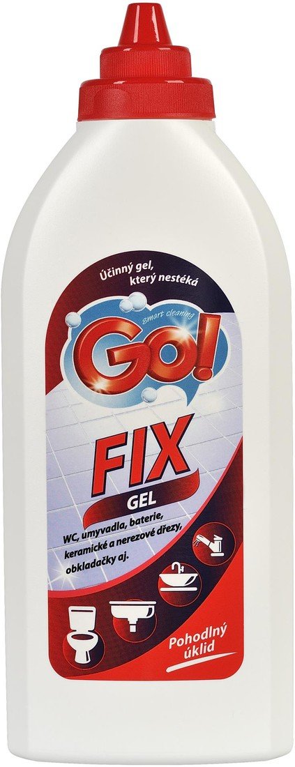 GO! Čisticí prostředek GO! FIX- na rez a vodní kámen, 500 ml