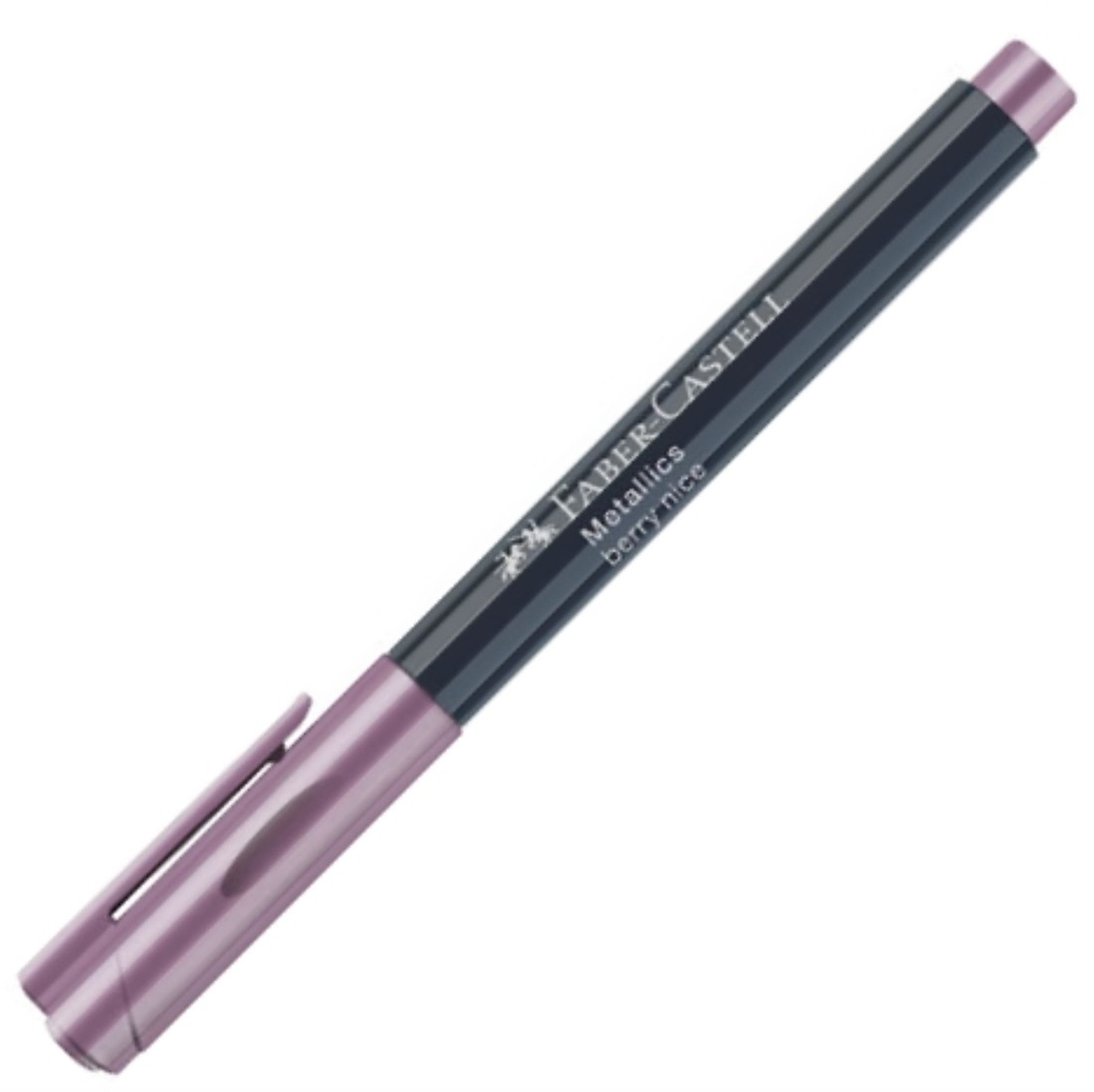 Popisovač metalický Faber-Castell Berry Nice - růžový