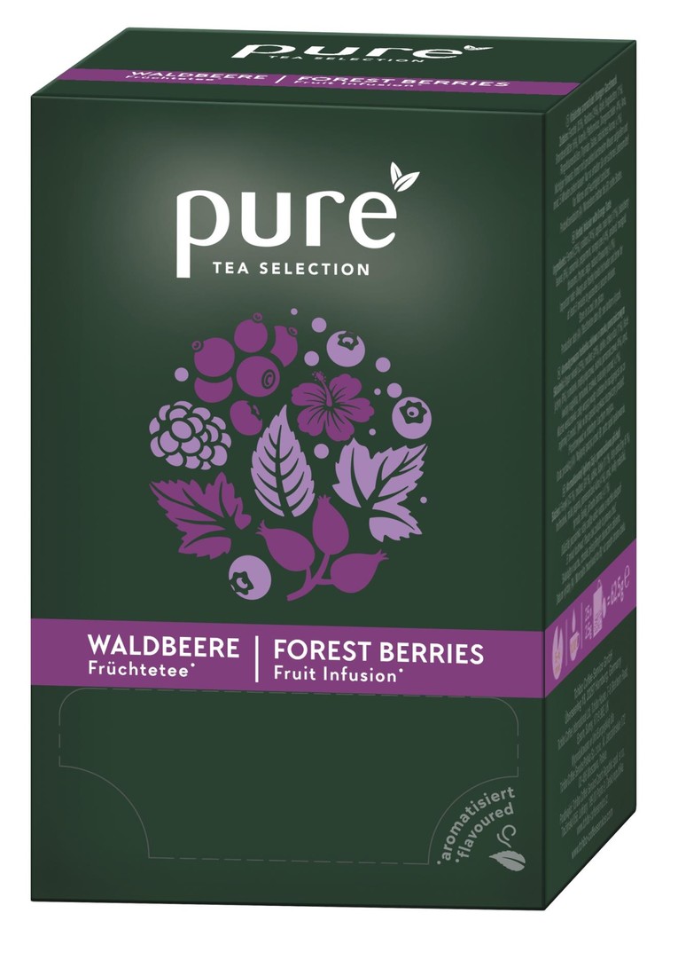 Ovocný čaj Pure - lesní plody, 25x 3 g