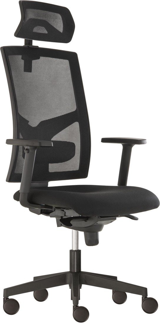 Alba Kancelářská židle Game - synchro, černá