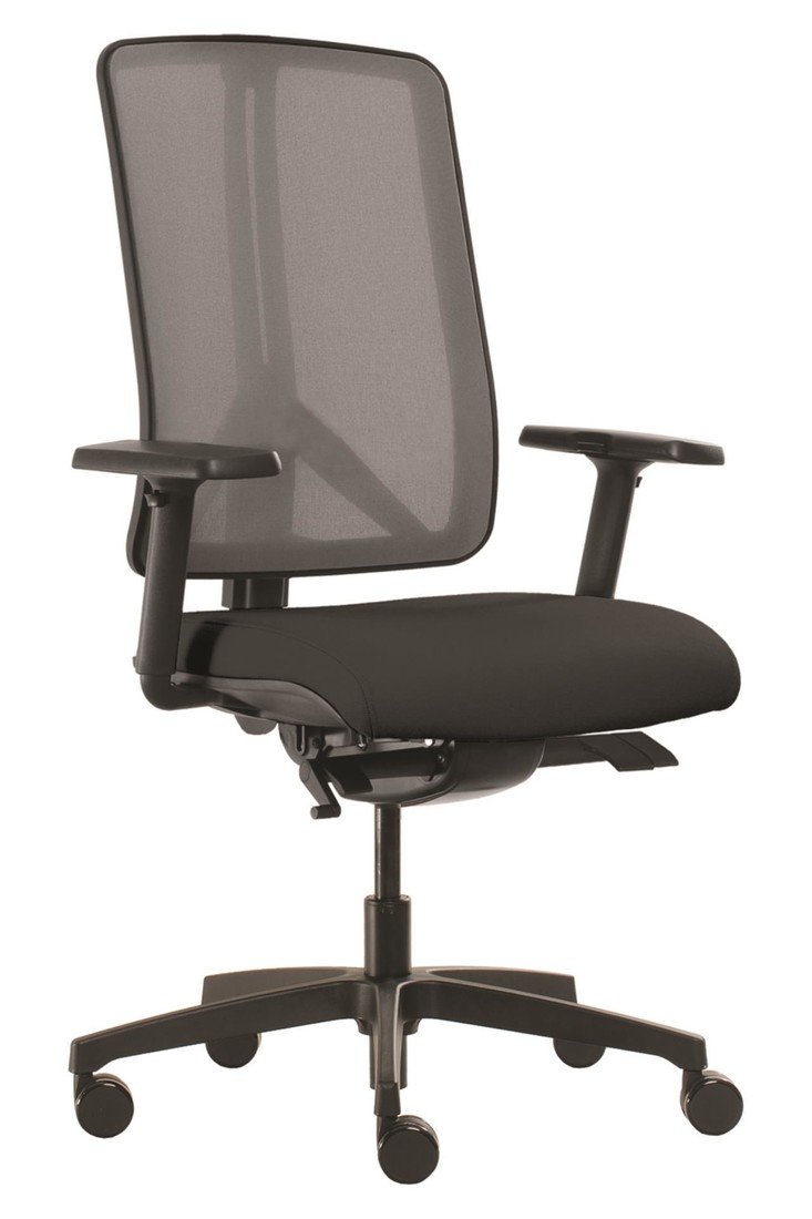 RIM CZ Kancelářská židle Flexi FX 1104 - synchro, černá