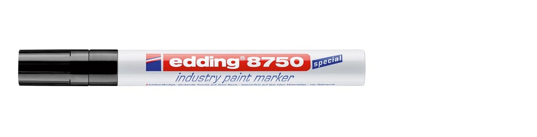 Popisovač Edding 8750, lakový, černý