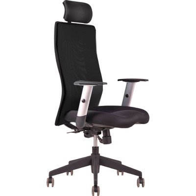 Office Pro Kancelářská židle Mauritia Grand, SY - synchro, černá