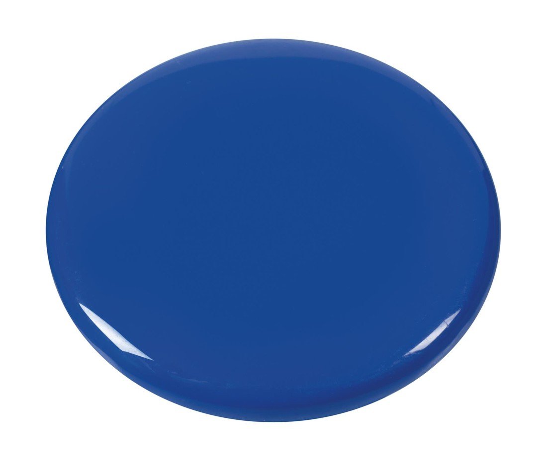 Sada magnetů - 30 mm, modré, 10 ks