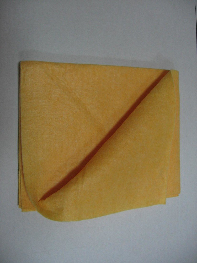 Hadr na podlahu - oranžový, 50x56 cm