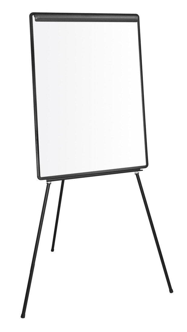 Flipchart Q-Connect - nemagnetický, černý rám