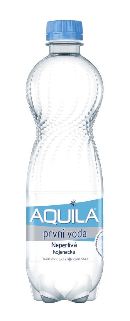 Stolní voda Aquila Agualinea - neperlivá, 12 x 0,5 l