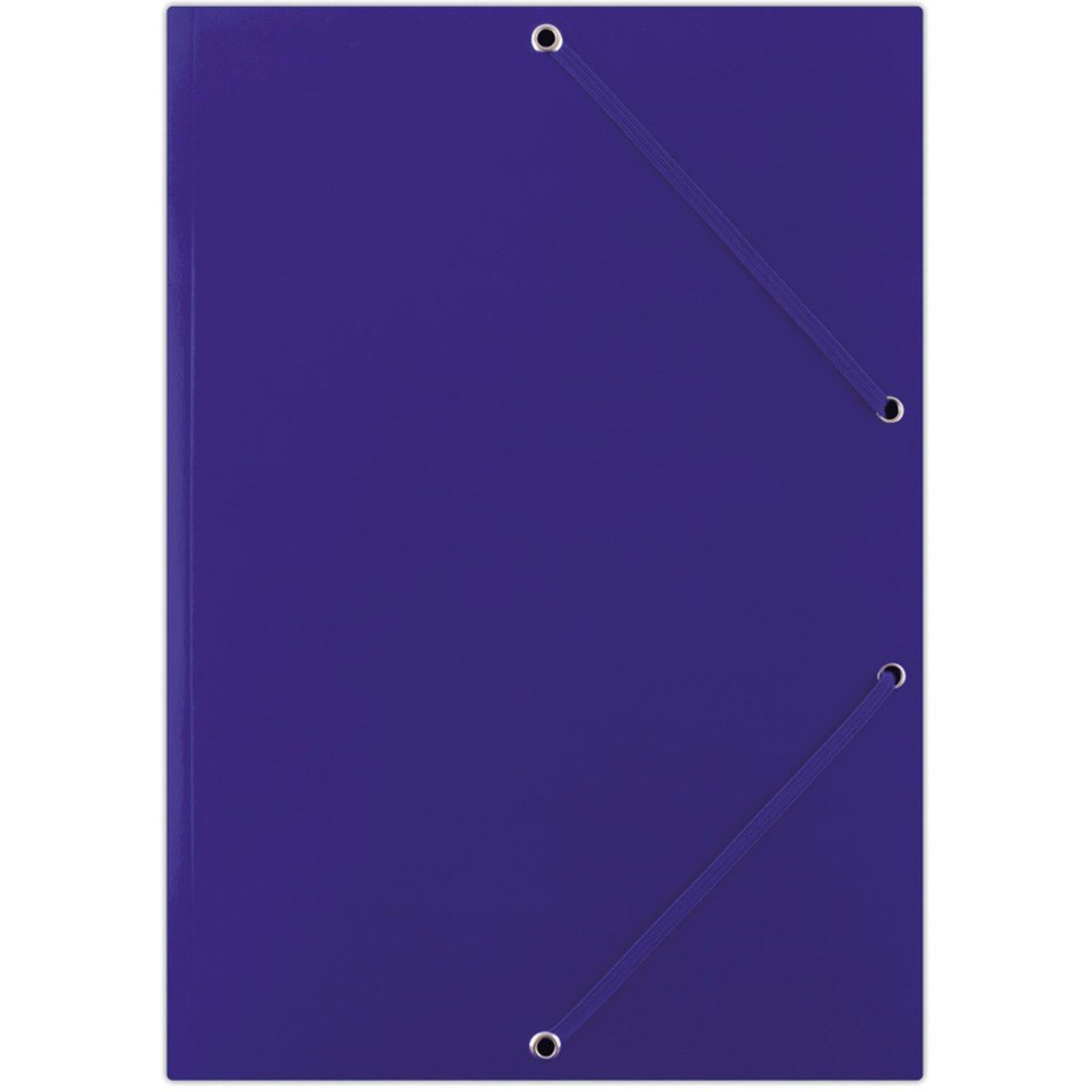 Prešpánové desky s gumičkou Donau - A4, tříchlopňové, modré