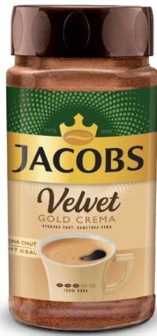 Instantní káva Jacobs - Velvet Crema, 180 g