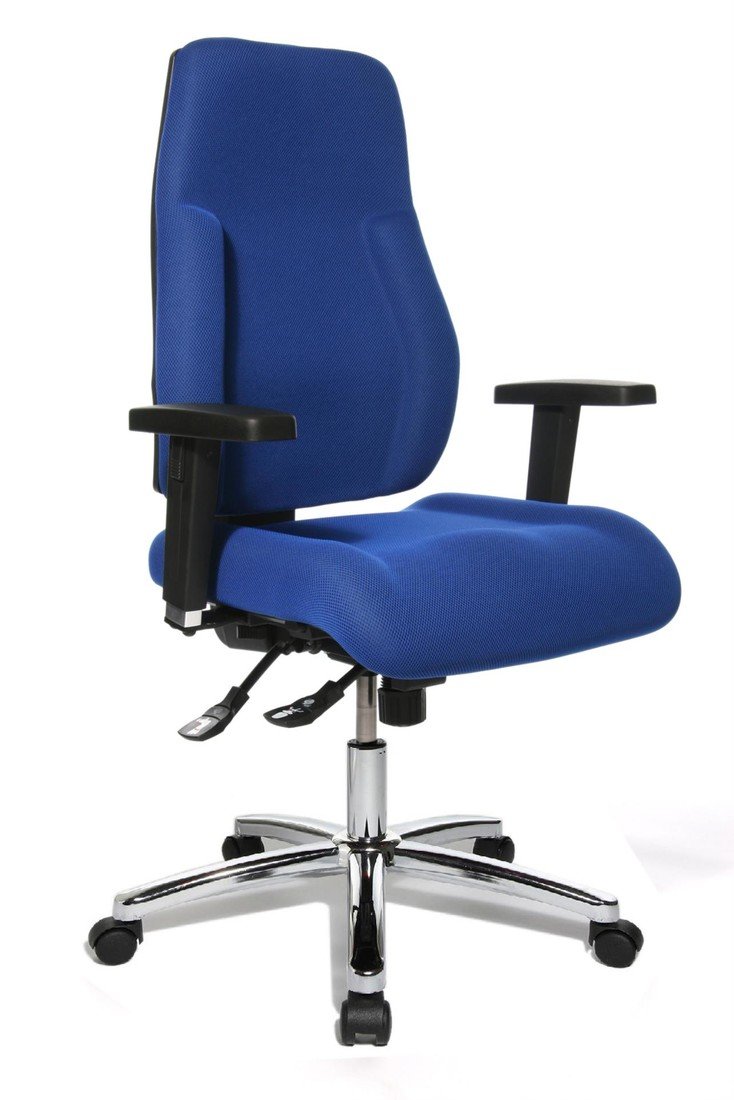 Topstar Kancelářská židle TOP - synchro, modrá