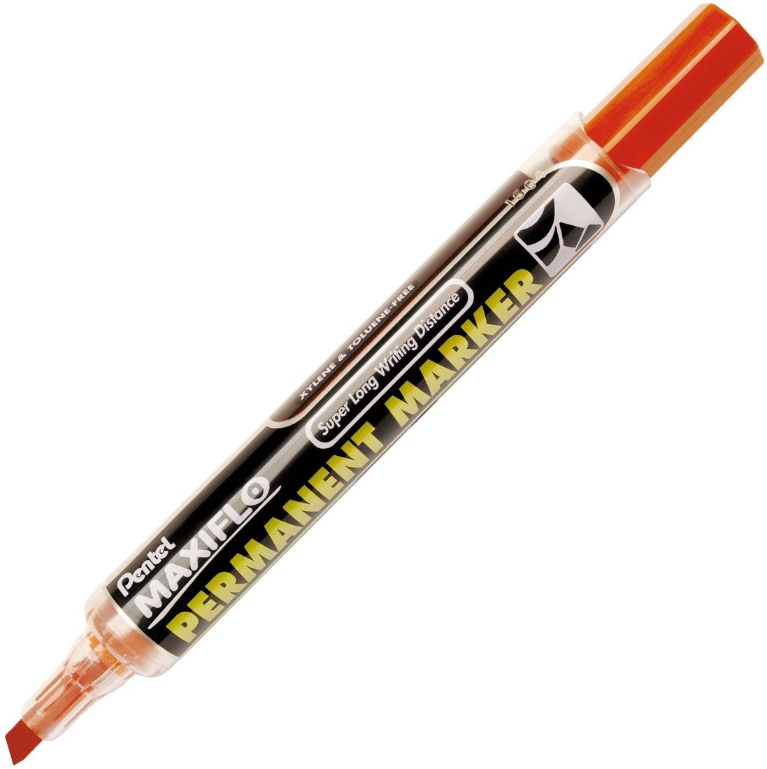 Permanentní popisovač Pentel NLF 60 - červený