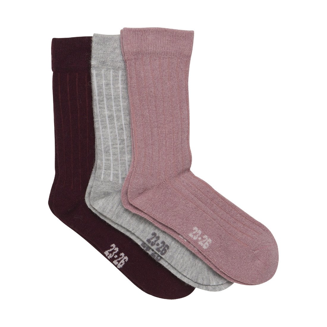Minymo dětské ponožky set 3 kusů 5980-518 Velikost: 15