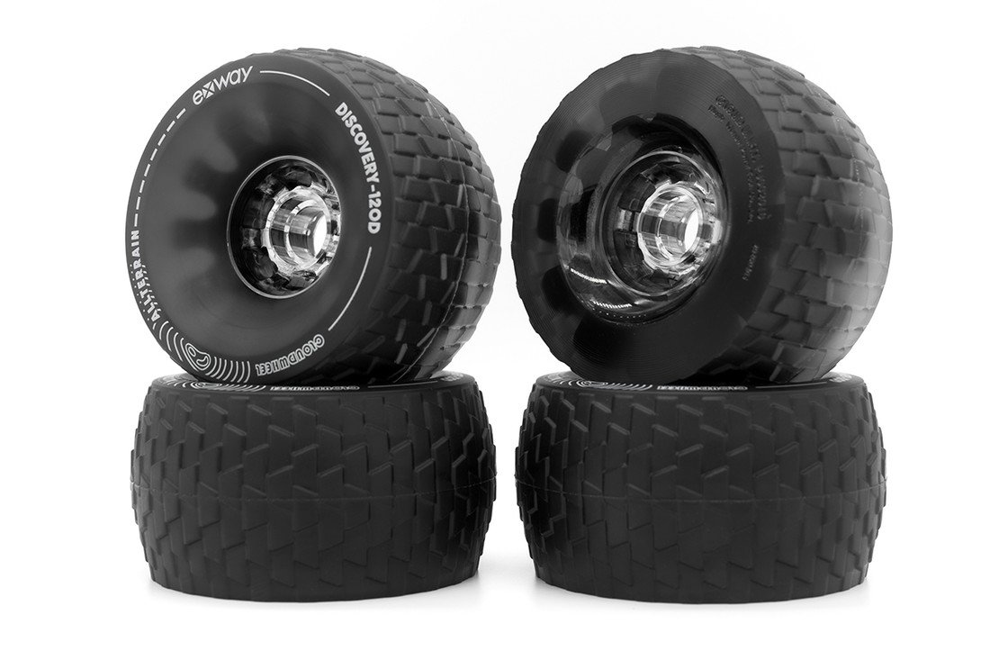 Exway X1 Cloud Wheel 120mm (černá, 4ks)