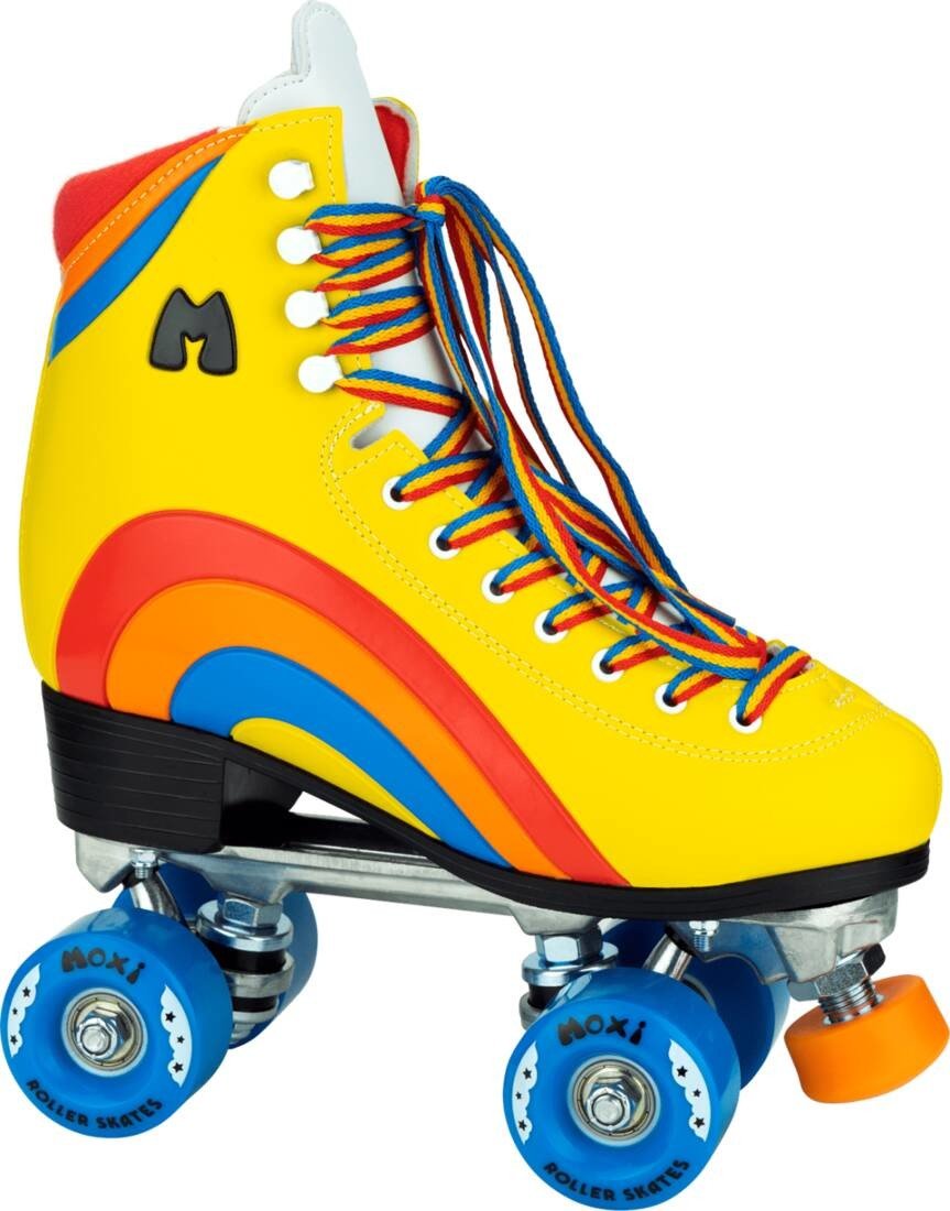 Riedell - Moxi Rainbow Rider - Sunshine Yellow - trekové brusle Velikost (brusle): 35.5