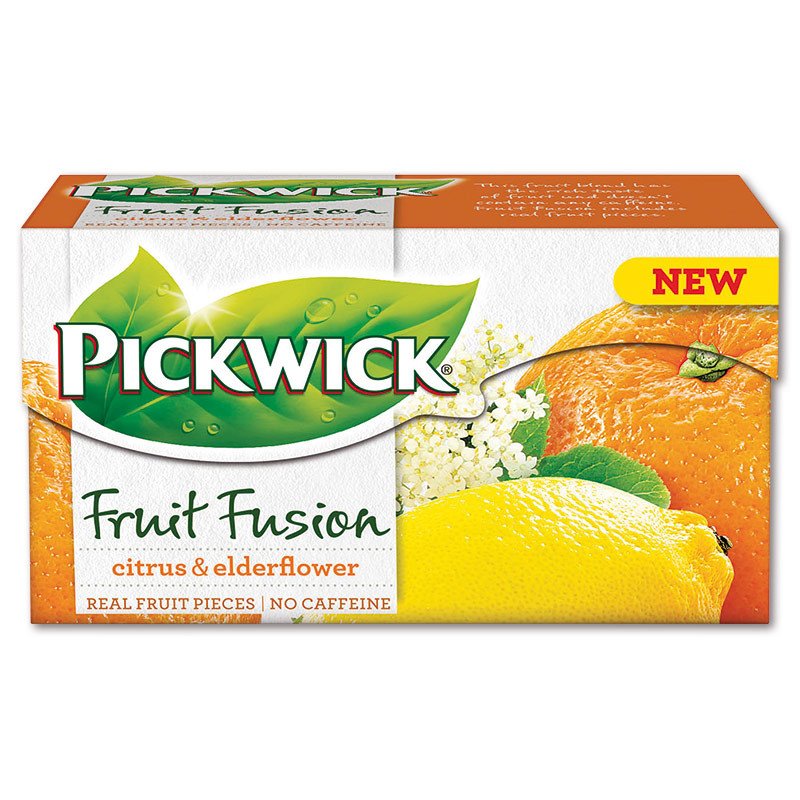 Čaj Pickwick Citrus a bezový květ, 20 x 2 g