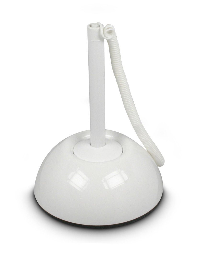 Kuličkové pero se stojánkem ICO Lux, bílé