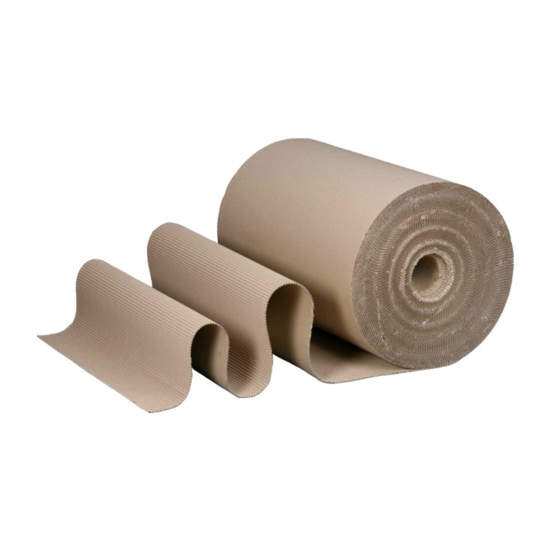 Vlnitá lepenka - dvouvrstvá, 105 cm x 110 m, 32 kg