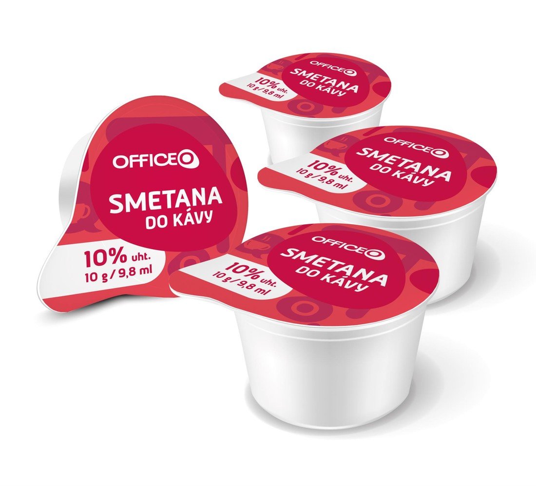 OFFICEO Smetana do kávy Office Depot, 10 % tuku, 60 x 10 g