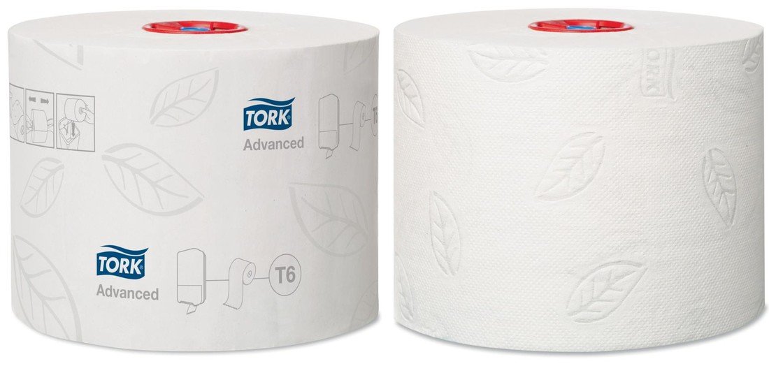 Toaletní papír Tork - mid-size, 2vrstvý, T6, 27 rolí