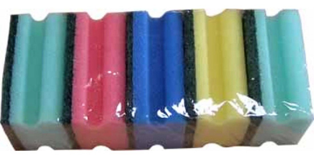 Tvarovaná houba, 5 ks