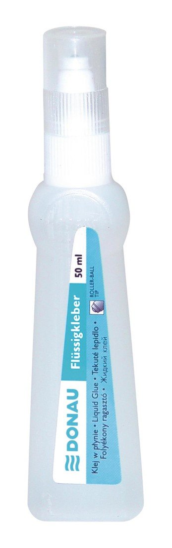 Lepidlo tekuté Donau - transparentní, kovový hrot, 50 ml