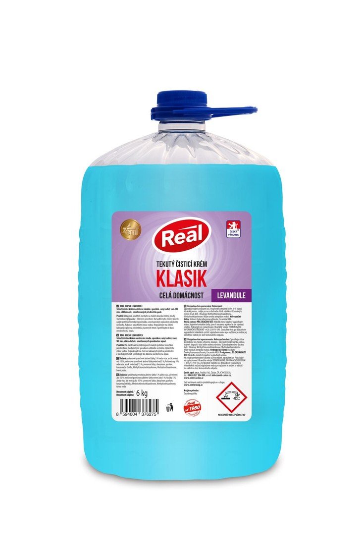 Čisticí krém Real - klasik, levandule, 6 kg