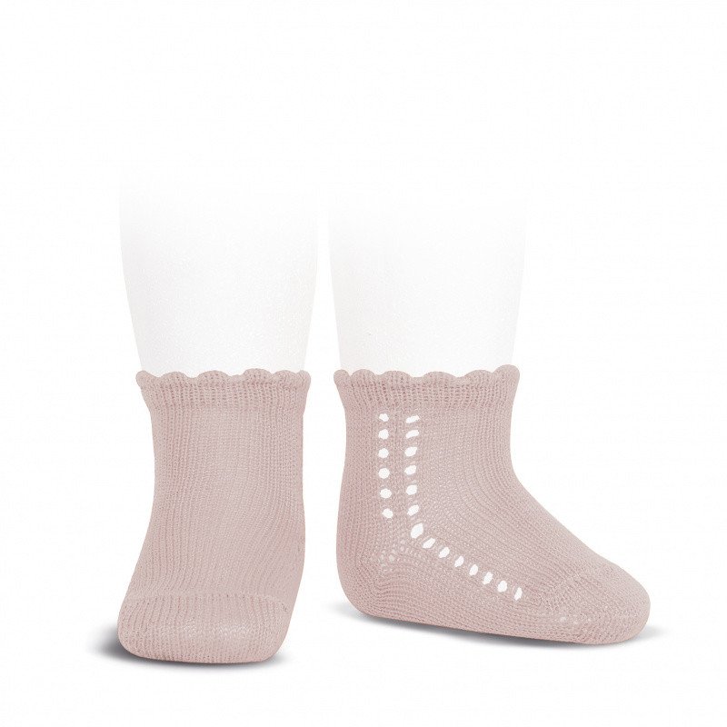 Cóndor Condor dětské háčkované ponožky 25694 - 544 Velikost: 000 / 0 - 3 měsíce