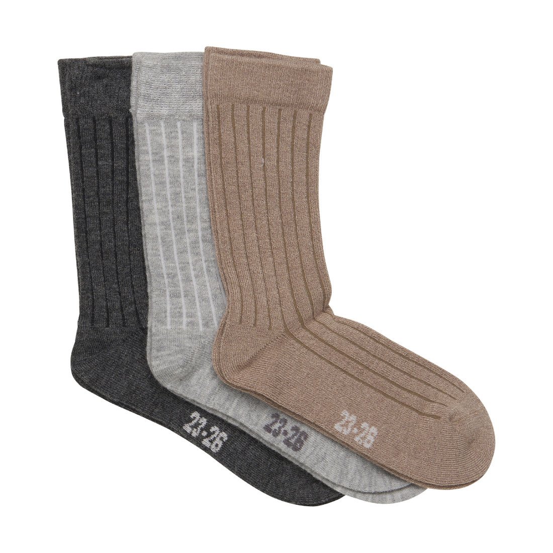 Minymo dětské vlněné ponožky set 3 kusů 5980-123 Velikost: 15