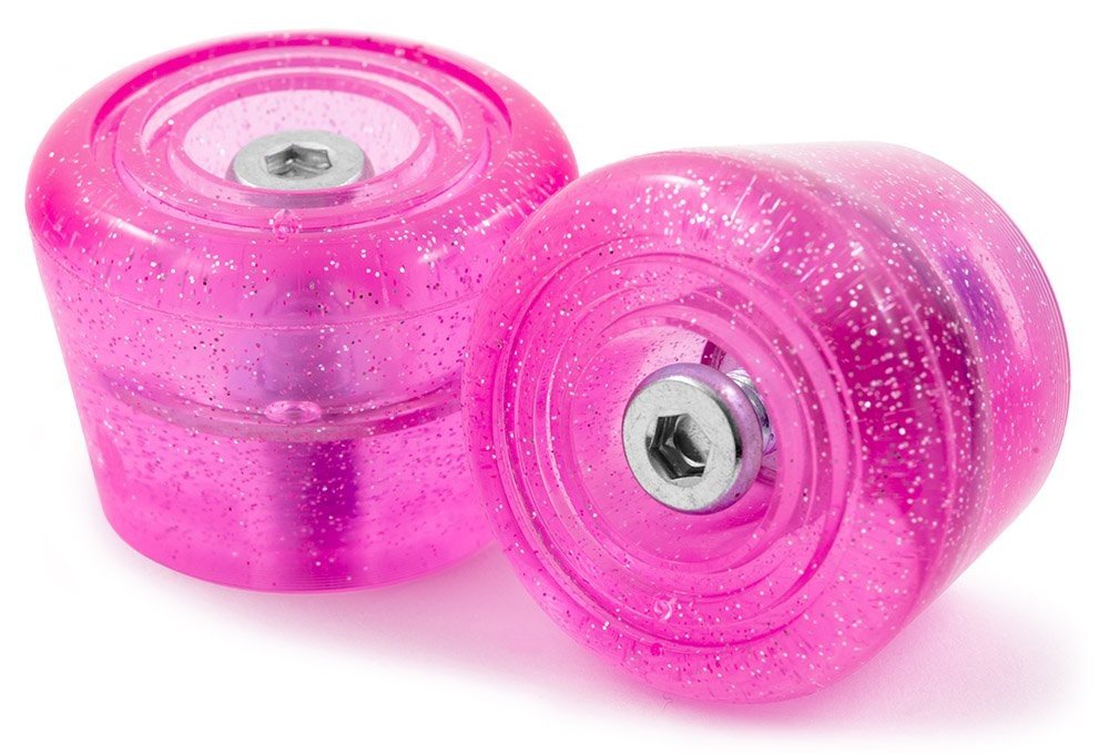 Rio Toe Stop Glitter Pink - brzda na trekové brusle