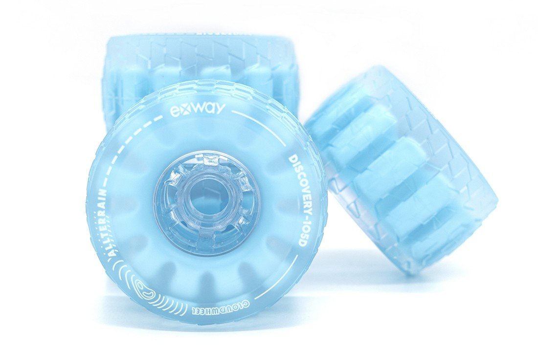Exway X1 Cloud Wheel 105mm (modrá, 4ks)