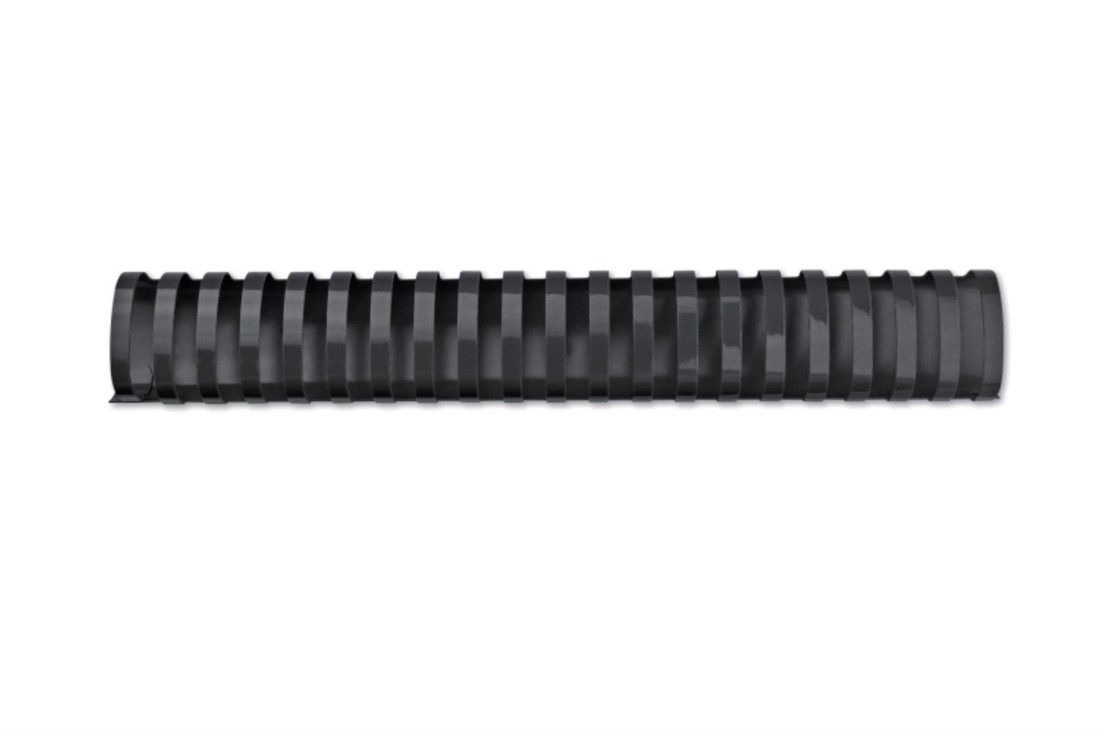 Hřbety plastové GBC 32 mm, černé, 50 ks