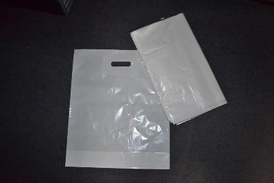 LDPE taška s průhmatem, 50 ks