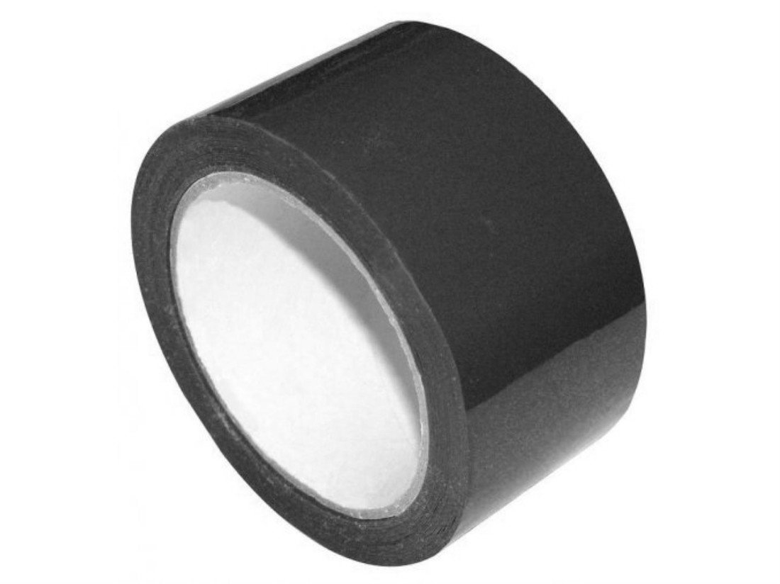 Balicí páska černá - 48 mm x 66 mm, 1 ks