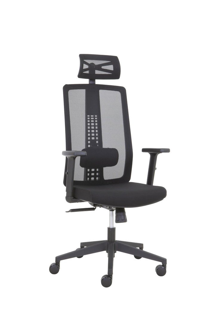 locodesign Kancelářská židle Fresca PR 030 - synchro, černá