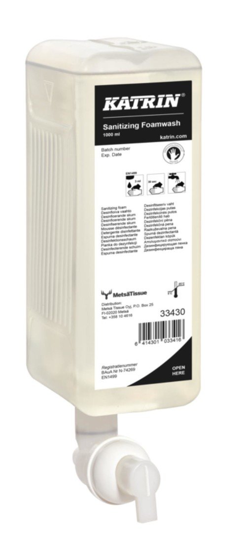 Pěnové dezinfekční mýdlo Katrin, 1l