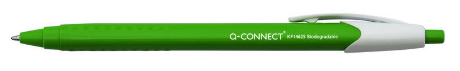 Kuličkové pero Q-Connect - biologicky odbouratelné, modré