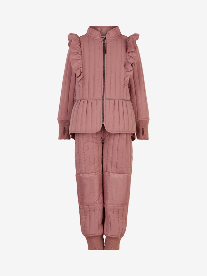 En Fant dívčí termo set s volánky 90801 - 559 Velikost: 80