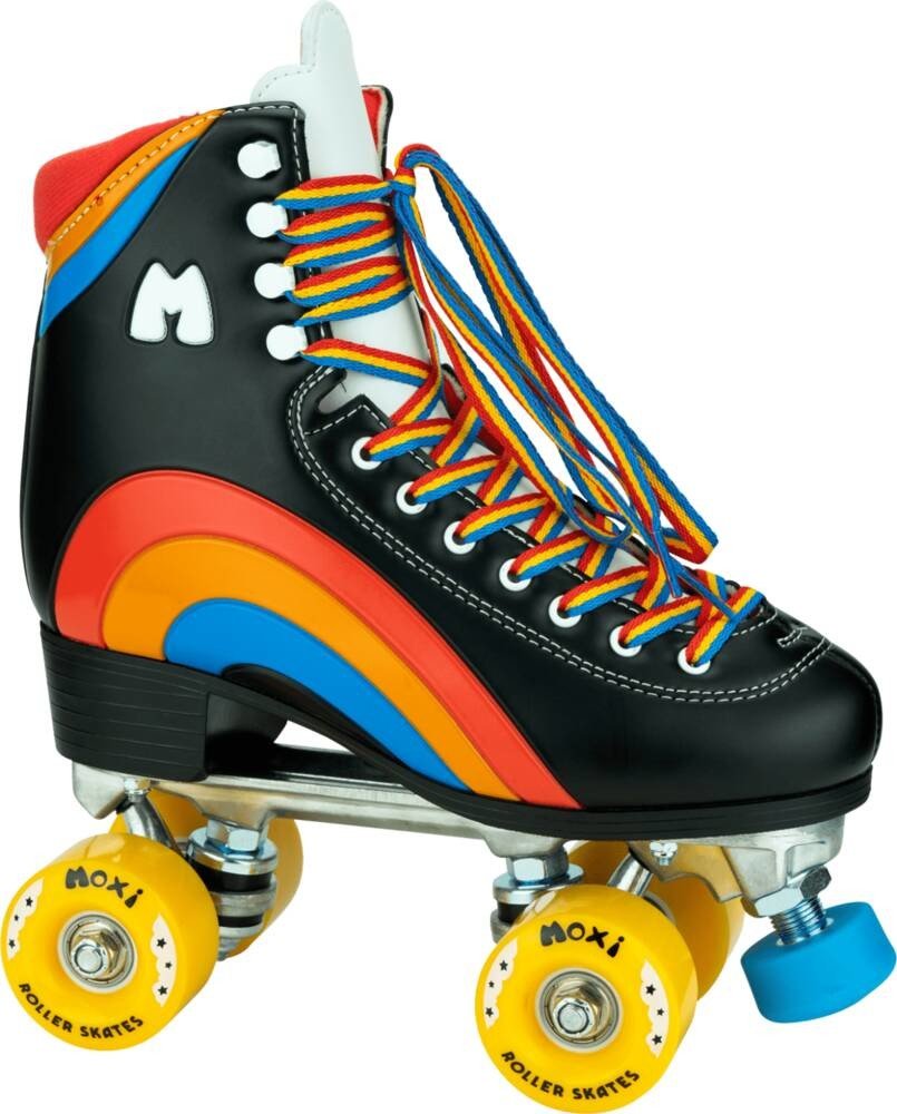 Riedell - Moxi Rainbow Rider - Asphalt Black - trekové brusle Velikost (brusle): 35.5