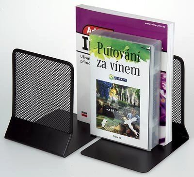 Podpěrka knih Office Depot, černá