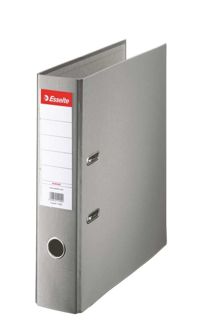 Pořadač pákový Esselte Economy 7,5 cm, šedý