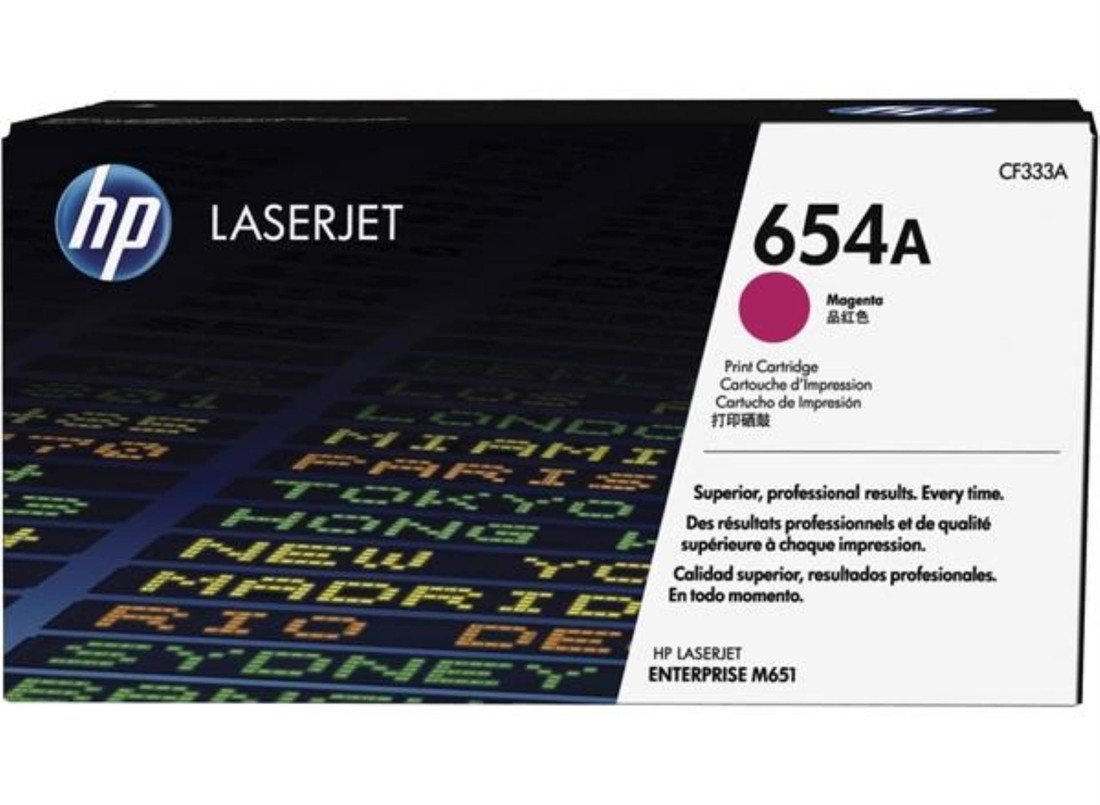 Toner HP CF333A/654A - purpurová - originální