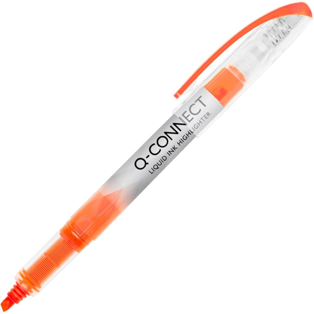 Zvýrazňovač Q-Connect Highlighter, oranžový