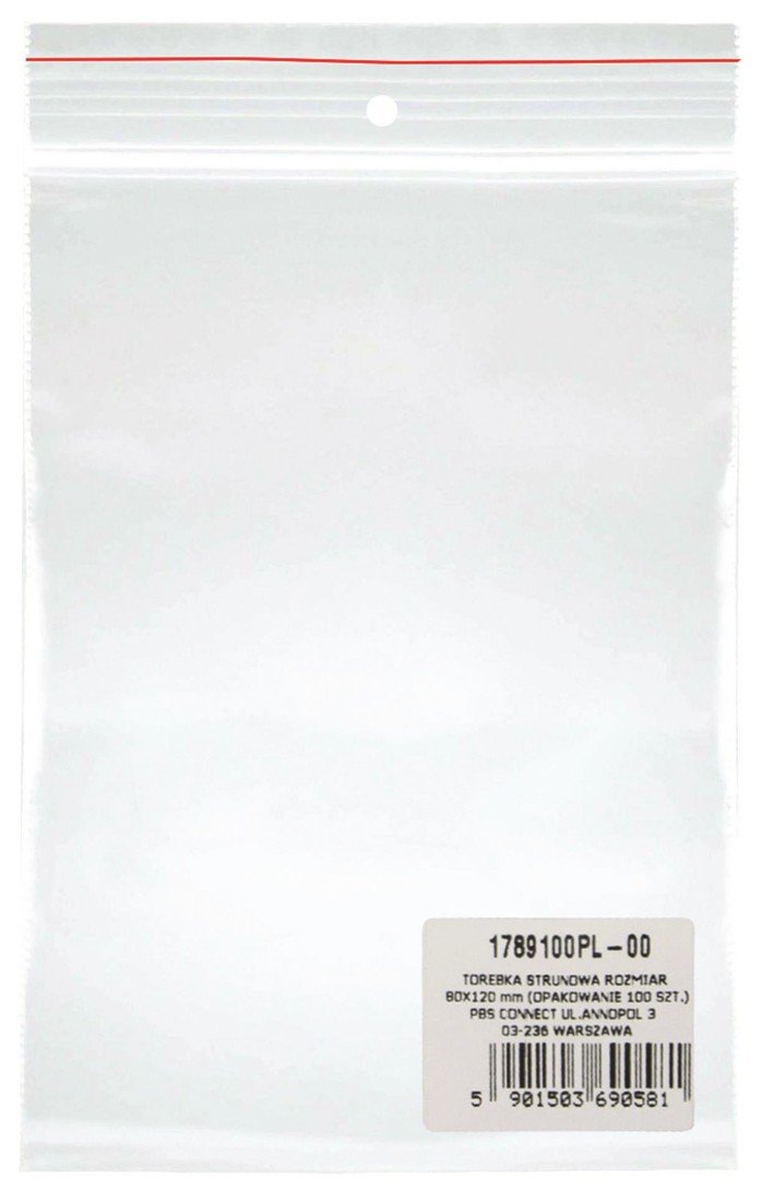 Rychlouzavíratelné sáčky Donau - 8 x 12 cm, 100 ks