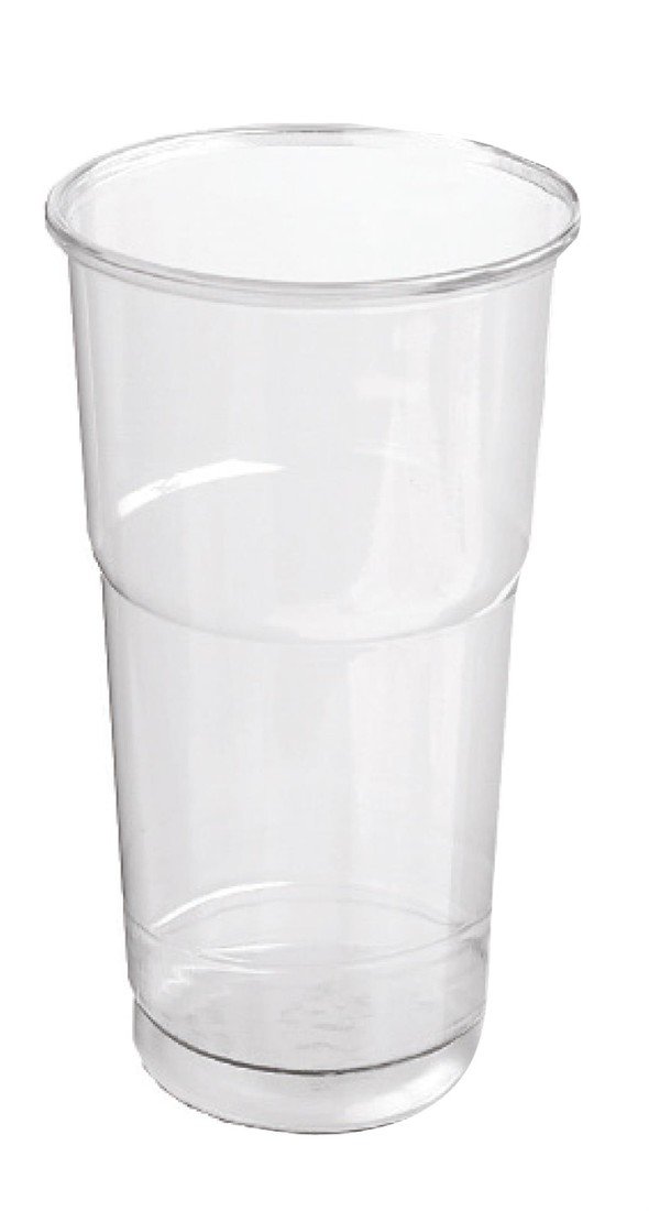 Jednorázové kelímky - recyklovatelné, průhledné, 500 ml, 50 ks